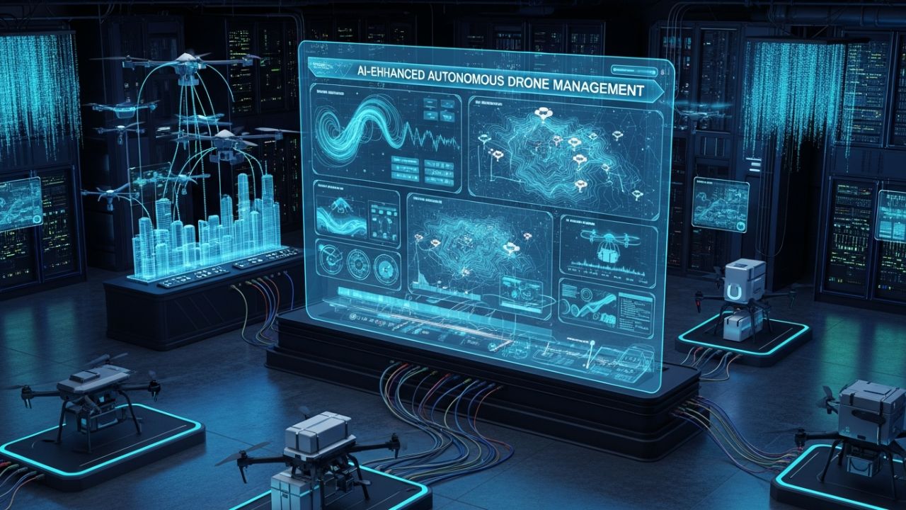 AI-Enhanced Autonomous Drone Management Systems